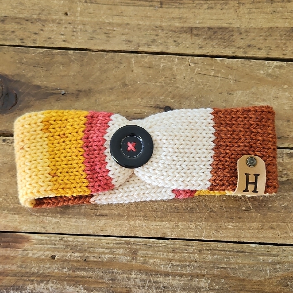 Colorful Knit Ear Warmer